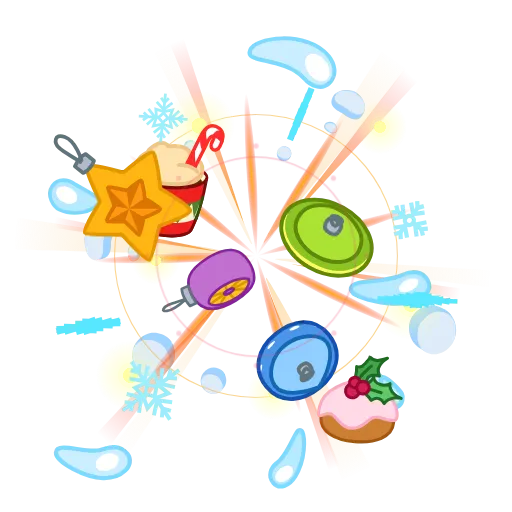 🎄 Стикер «EmojiAroundAnimations» для Telegram