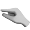 🤏 Эмодзи «Black and white» для Telegram