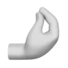 🤌 Эмодзи «Black and white» для Telegram