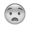 😨 Эмодзи «Black and white» для Telegram