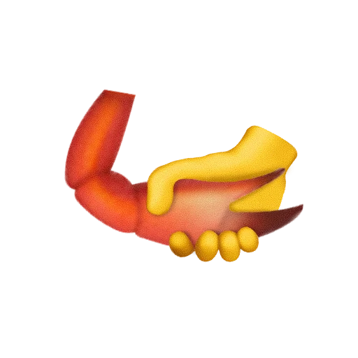 🤝 Стикер «emojically» для Telegram