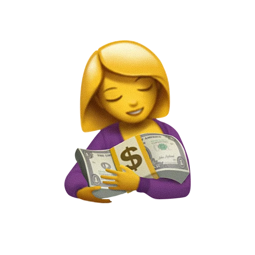 🤑 Стикер «emojically» для Telegram