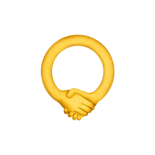 🤝 Стикер «emojically» для Telegram