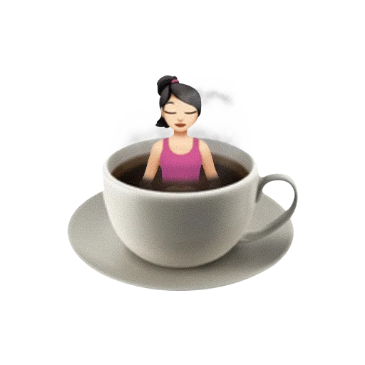 ☕️ Стикер «emojically» для Telegram