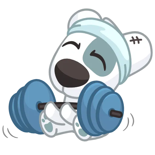 🤒 Эмодзи «Spotty and persik» для Telegram