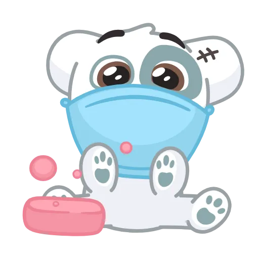 🤒 Эмодзи «Spotty and persik» для Telegram