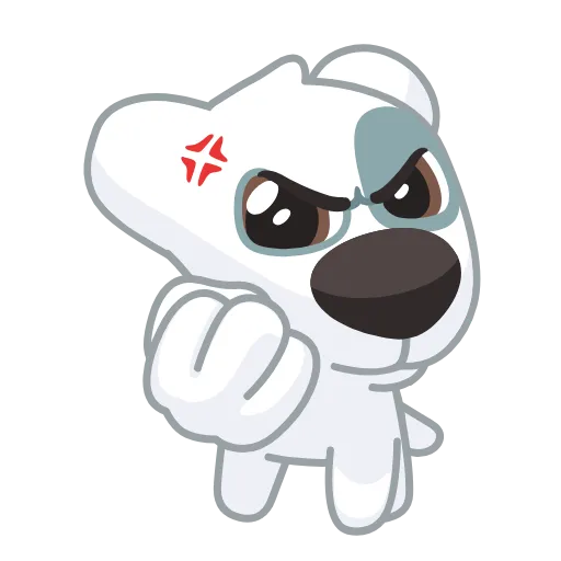 🤒 Эмодзи «Spotty and persik» для Telegram