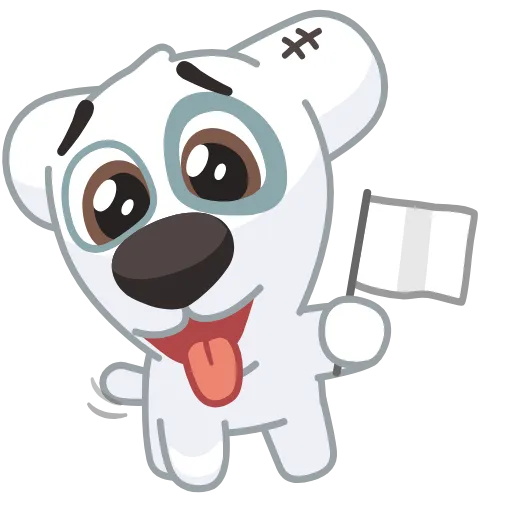 🤒 Эмодзи «Spotty and persik» для Telegram