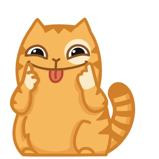 🤒 Эмодзи «Spotty and persik» для Telegram