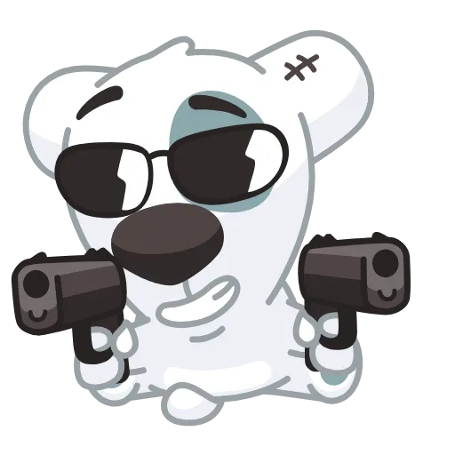 🤒 Эмодзи «Spotty and persik» для Telegram