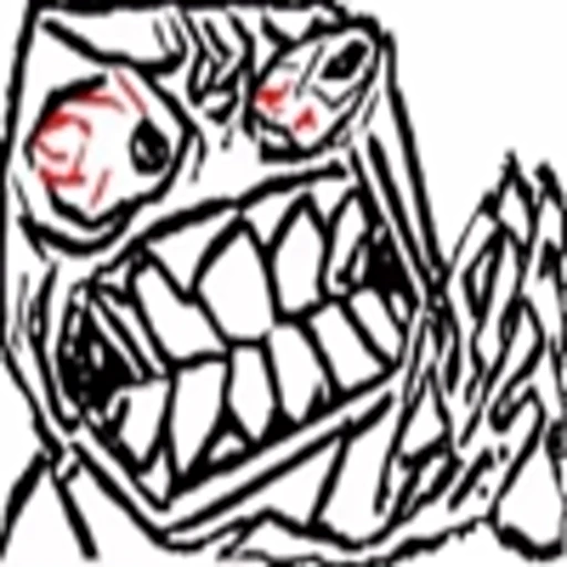 🤒 Эмодзи «Trollfaces» для Telegram