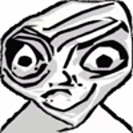 🤒 Эмодзи «Trollfaces» для Telegram