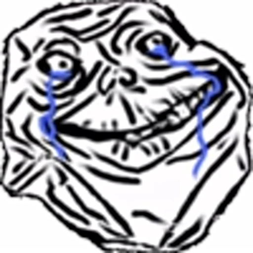 🤒 Эмодзи «Trollfaces» для Telegram