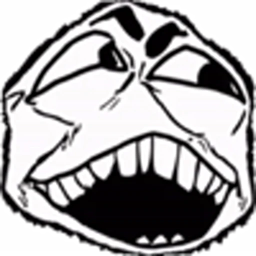 🤒 Эмодзи «Trollfaces» для Telegram