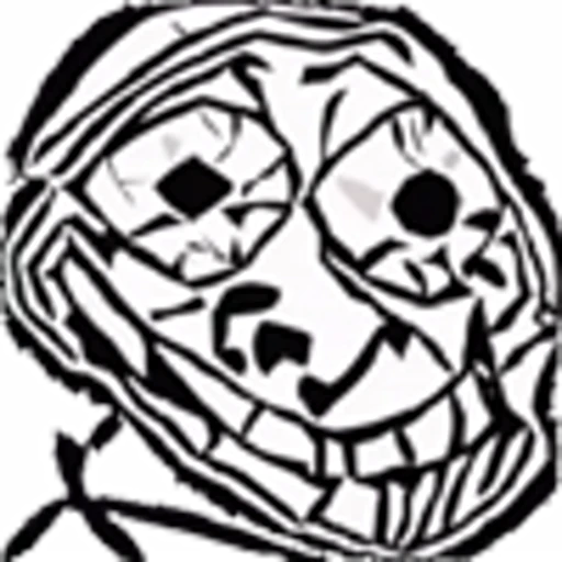 🤒 Эмодзи «Trollfaces» для Telegram