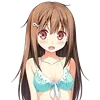 🤒 Эмодзи «Anime chan splitted» для Telegram