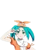 🤒 Эмодзи «Anime chan splitted» для Telegram