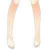 🤒 Эмодзи «Anime chan splitted» для Telegram