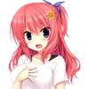 😵‍💫 Эмодзи «Anime chan splitted» для Telegram