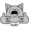 🤒 Эмодзи «Кошка» для Telegram