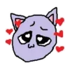 🤒 Эмодзи «Кошка» для Telegram