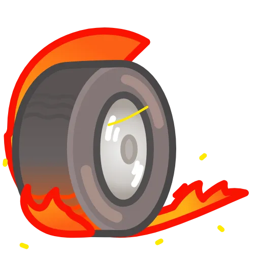 😲 Эмодзи «Fire» для Telegram