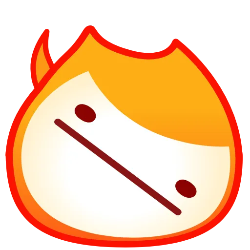 😲 Эмодзи «Fire» для Telegram