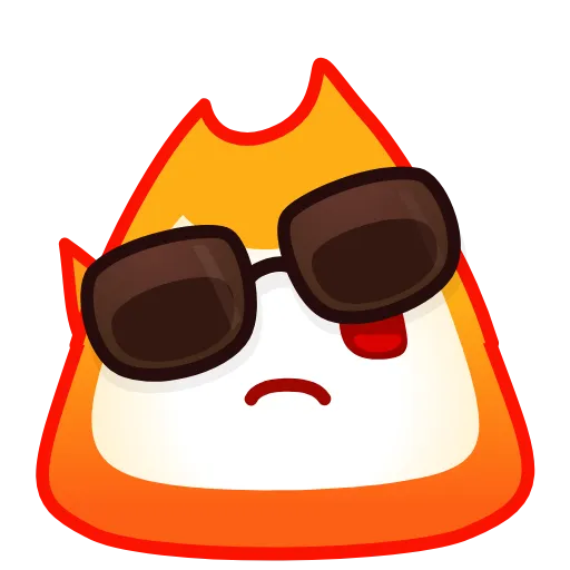 😲 Эмодзи «Fire» для Telegram