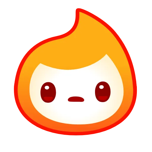 😲 Эмодзи «Fire» для Telegram
