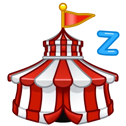 😲 Эмодзи «Clown» для Telegram