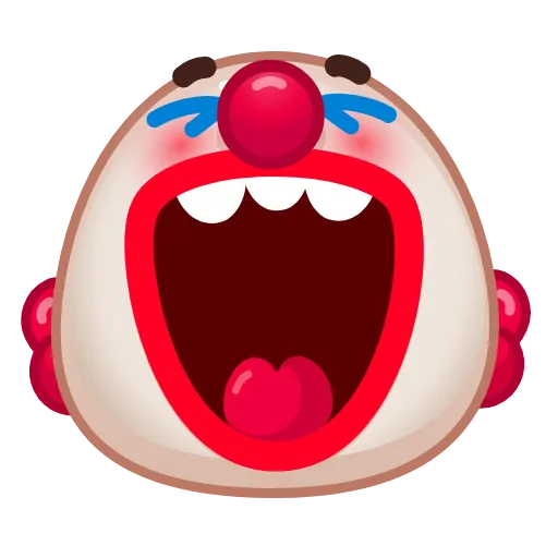 Стикерпак Clown для Telegram