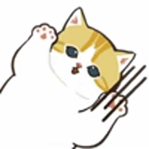 ❤️ Эмодзи «Милые котята» для Telegram