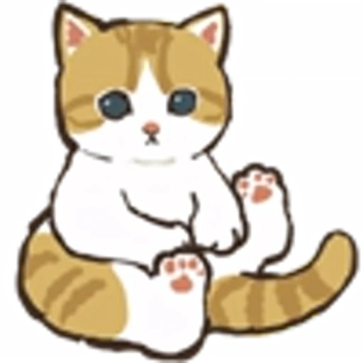 ❤️ Эмодзи «Милые котята» для Telegram