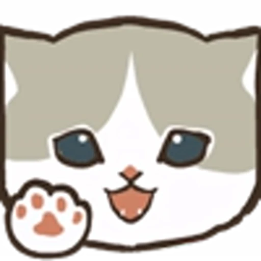 ❤️ Эмодзи «Милые котята» для Telegram