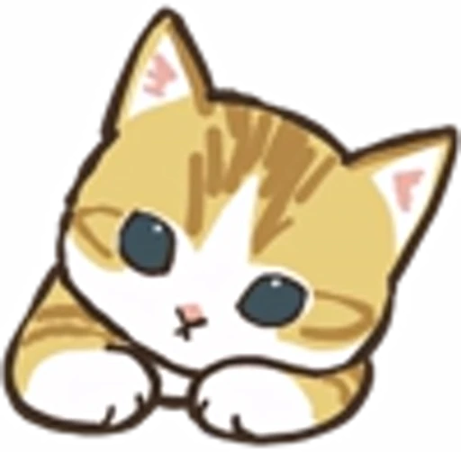 ❤️ Эмодзи «Милые котята» для Telegram