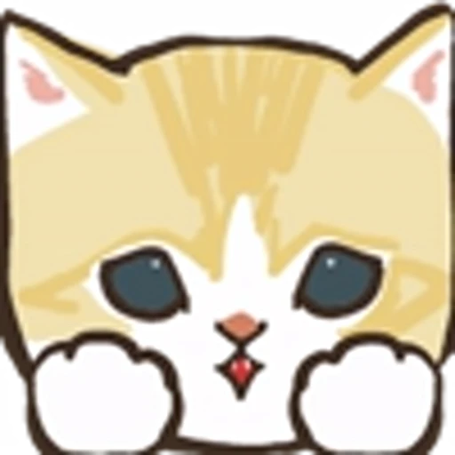 ❤️ Эмодзи «Милые котята» для Telegram