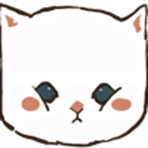 ❤️ Эмодзи «Милые котята» для Telegram