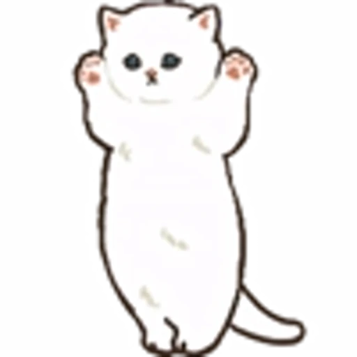❤️ Эмодзи «Милые котята» для Telegram