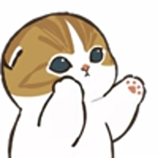 ❤️ Эмодзи «Милые котята» для Telegram