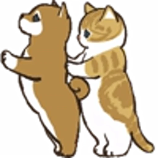 ❤️ Эмодзи «Милые котята» для Telegram