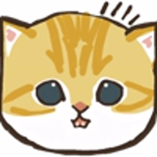 ❤️ Эмодзи «Милые котята» для Telegram