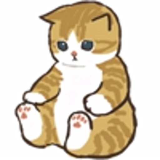❤️ Эмодзи «Милые котята» для Telegram