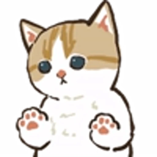 ❤️ Эмодзи «Милые котята» для Telegram