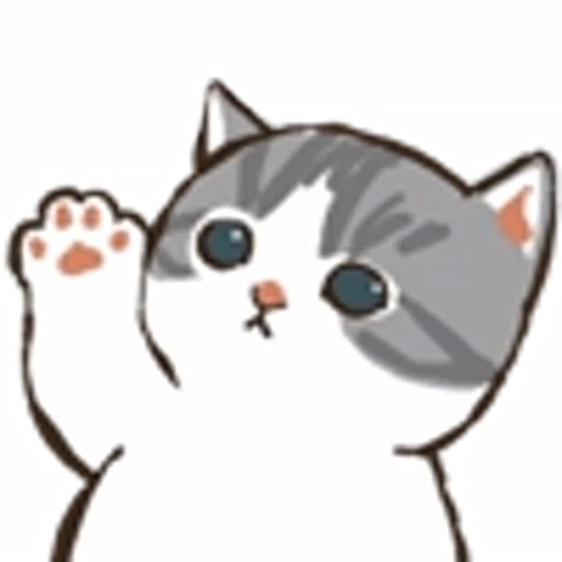 ❤️ Эмодзи «Милые котята» для Telegram