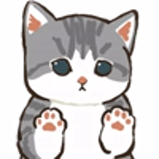 ❤️ Эмодзи «Милые котята» для Telegram
