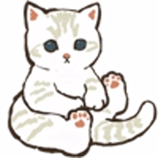 ❤️ Эмодзи «Милые котята» для Telegram