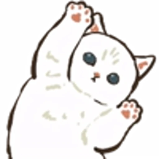 ❤️ Эмодзи «Милые котята» для Telegram