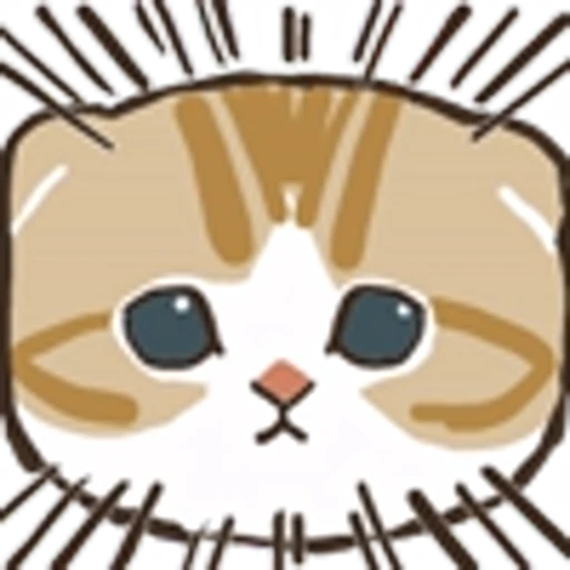 ❤️ Эмодзи «Милые котята» для Telegram