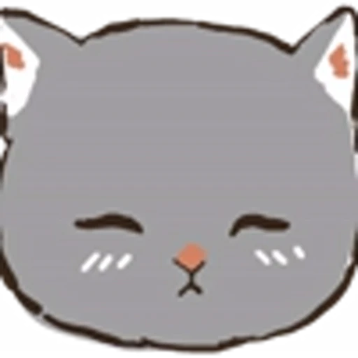 ❤️ Эмодзи «Милые котята» для Telegram