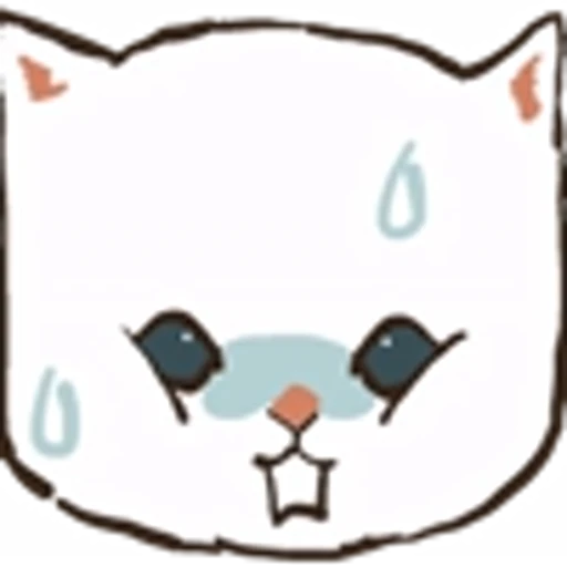 ❤️ Эмодзи «Милые котята» для Telegram